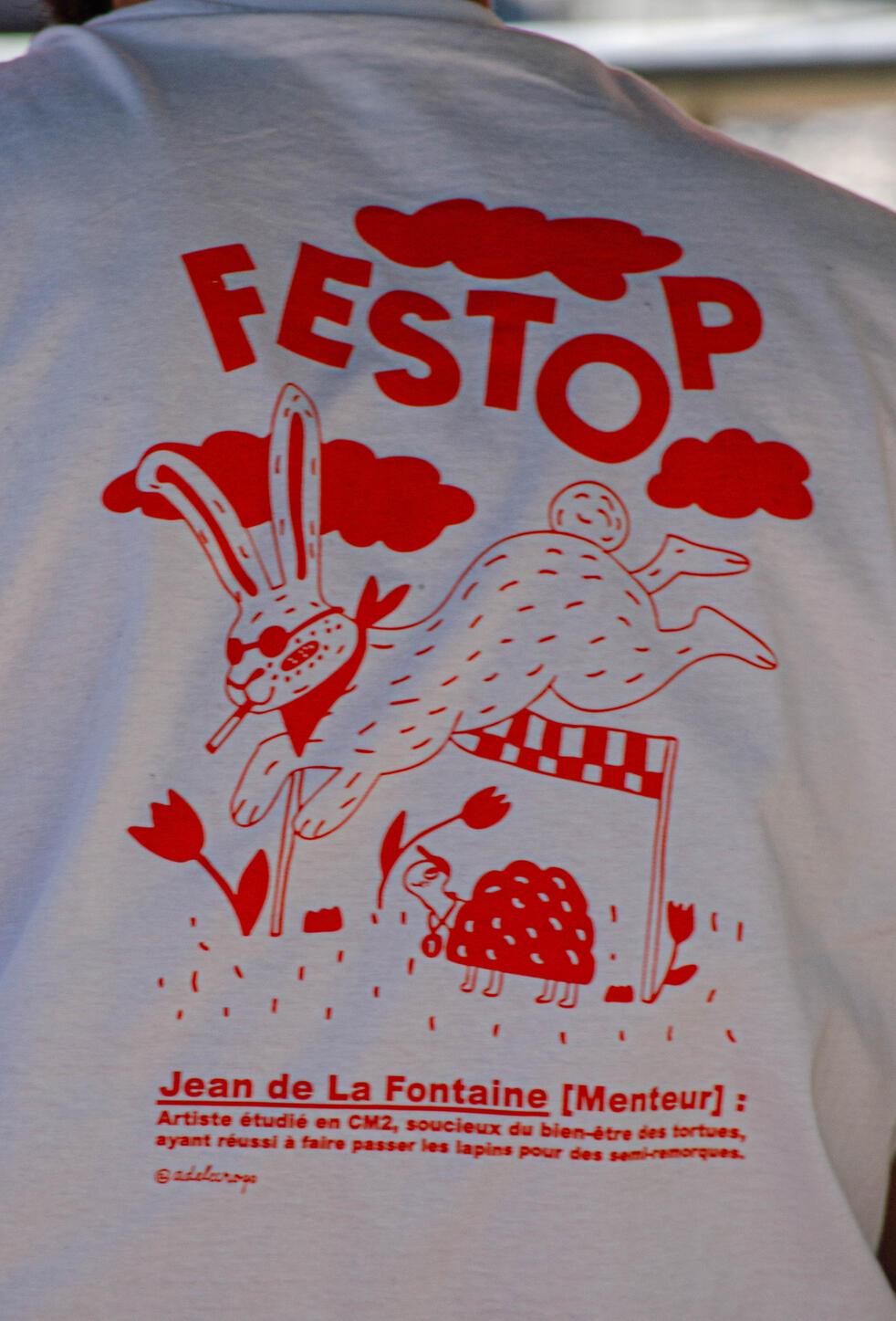 T-shirt Jean de la Fontaine T-shirt Jean de la Fontaine