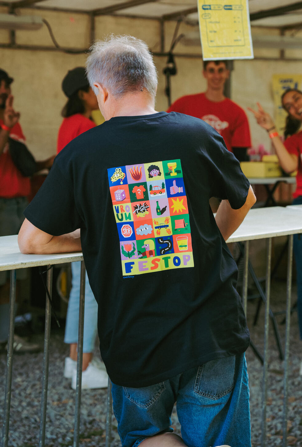 T-shirt mosaïque DJ Football